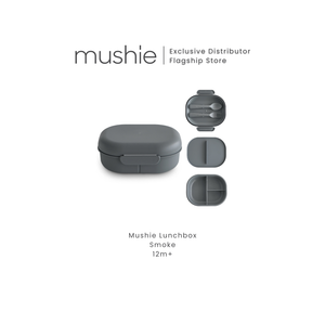 Open image in slideshow, MUSHIE Lunchbox with 1x Fork &amp; Spoon set |  Mushie Frigg Flagship Store
